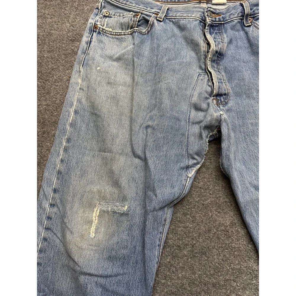 levis 590 mens repaired‎ vintage jeans size 40/32
